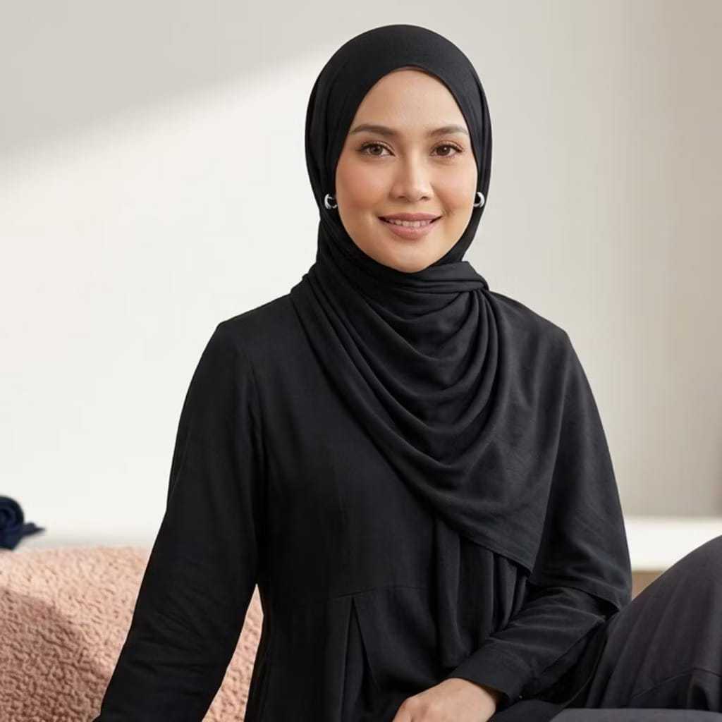 Kerudung Phasmina jersy El Rahma Original
