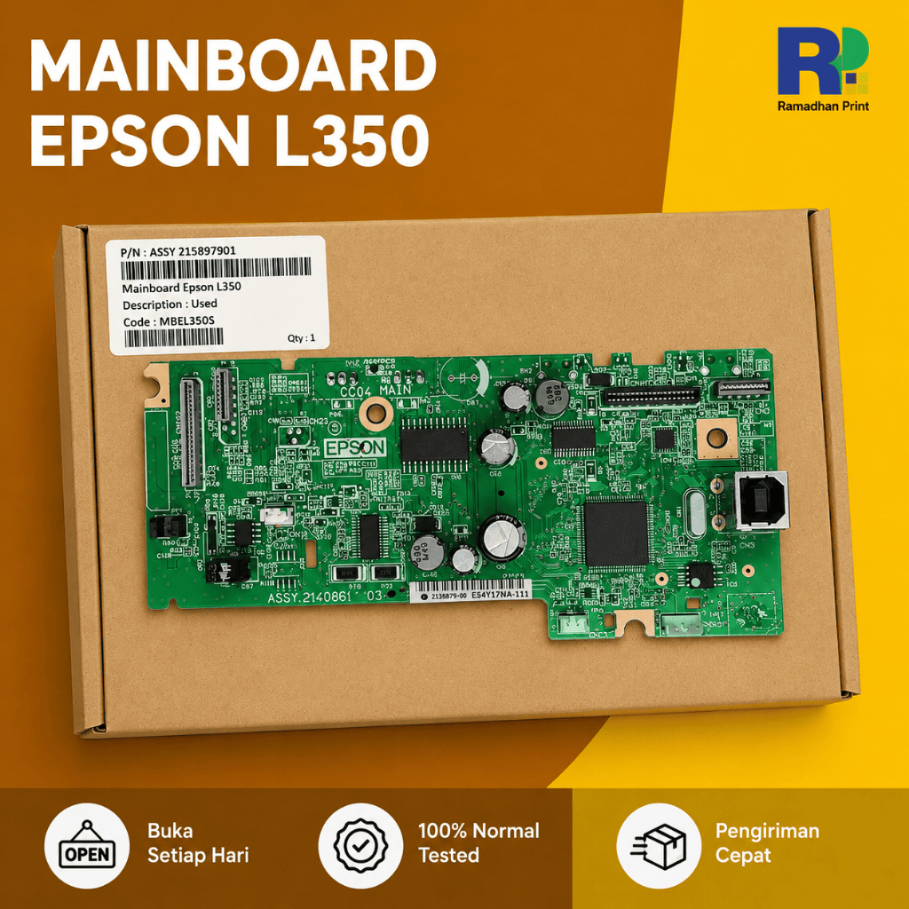 Board Printer Epson L350 Mainboard L350 Motherboard L350 used