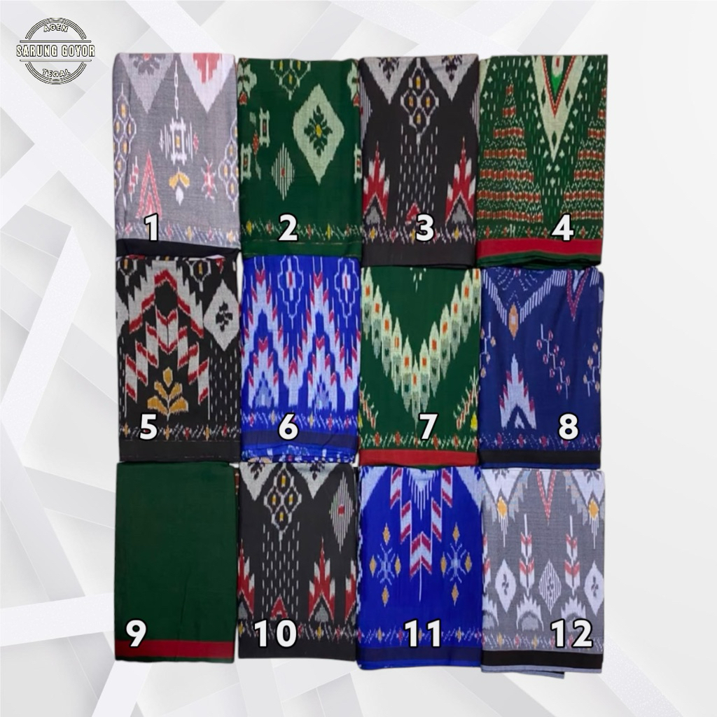 Sarung Goyor Tenun AL-WAFI 100% Rayon Halus Lembut dan Adem