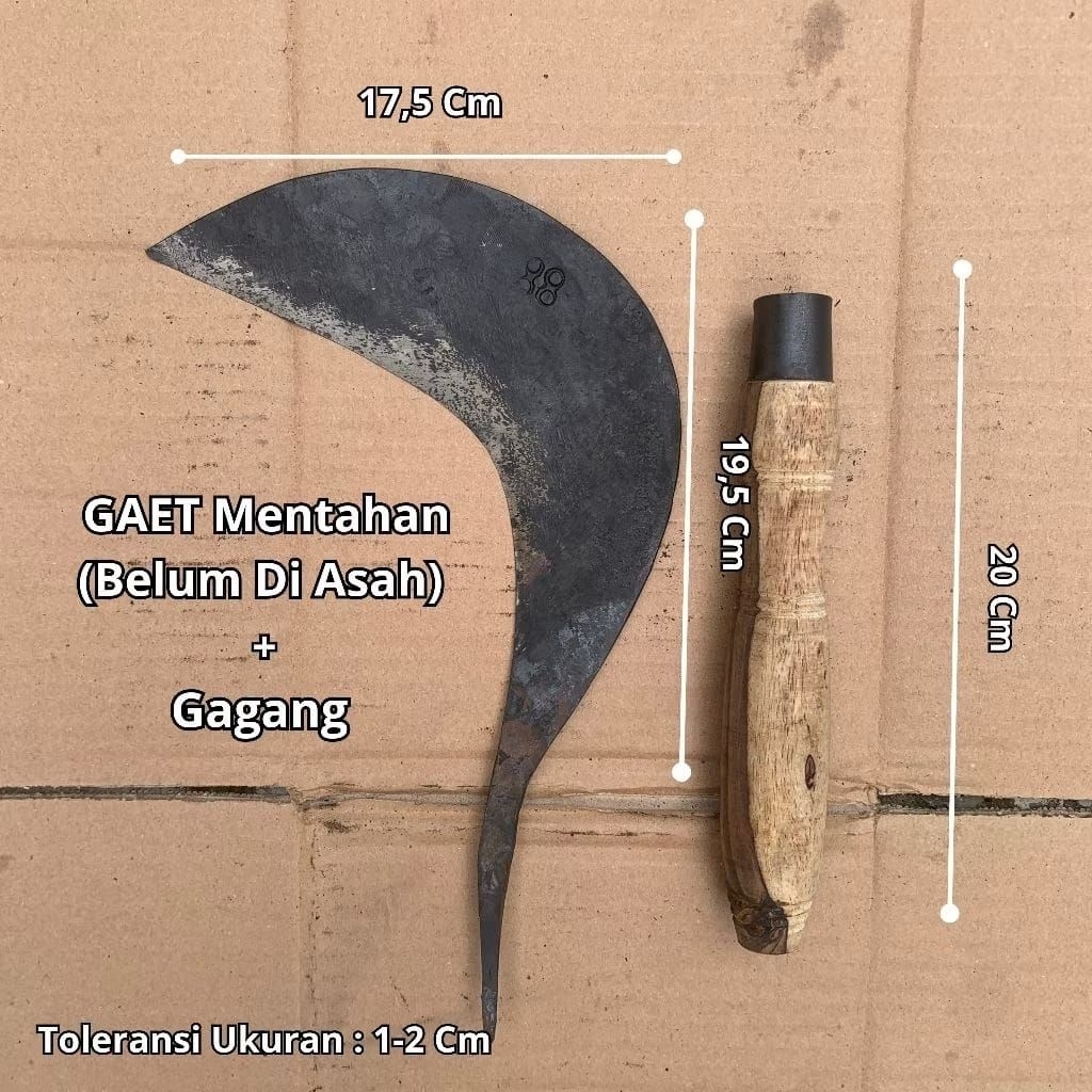 arit gaet rumput model Cikajang 88 bahan per baja sepuh