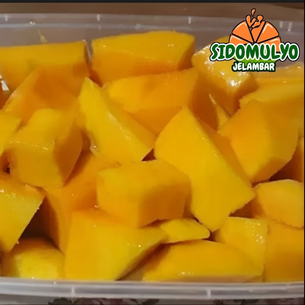 Buah Potong Mangga Indramayu Manis