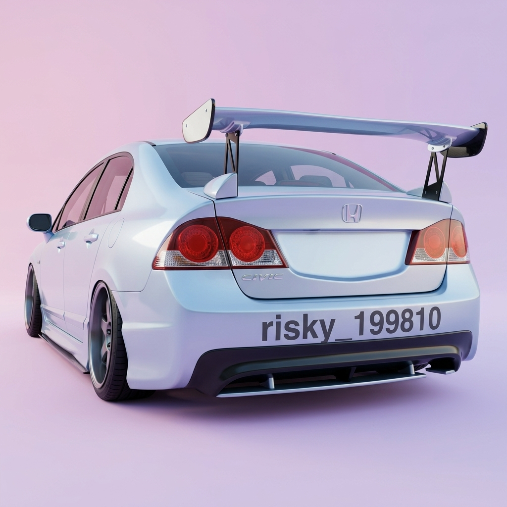 spoiler civic fd typer mugen
