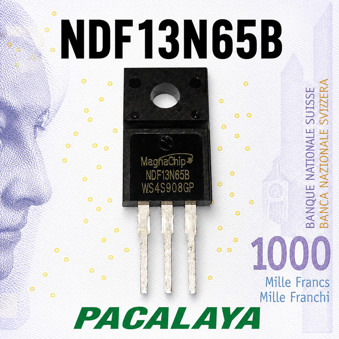 NDF13N65B MOSFET N-Channel 650V 14A TO-220F MagnaChip Original