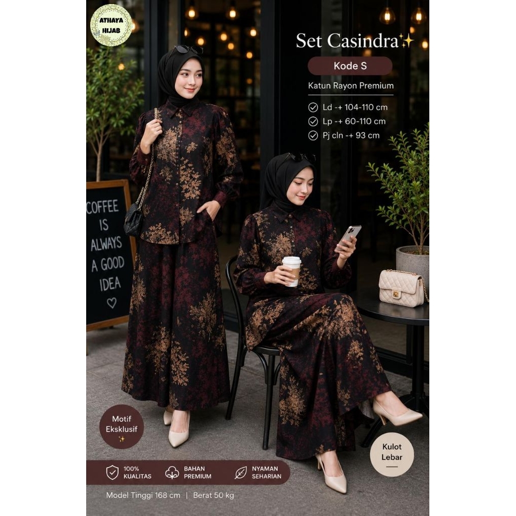 COD SIAP KIRIM CASINDRA SET•ZAPA SET•DAHLIA SET BY abela