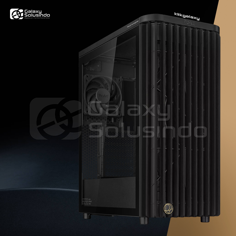 ASUS ProArt PA401 Tempered Glass ATX Gaming Case - Wood Edition - CG