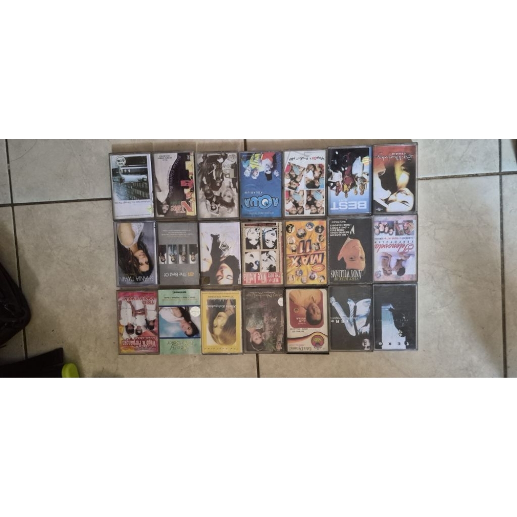 PAKET BORONGAN KASET PITA NIKE ARDILLA SITI NURHALIZA PARAMITHA ANANG KD SHANIA TWIN A1  TERE SITI N