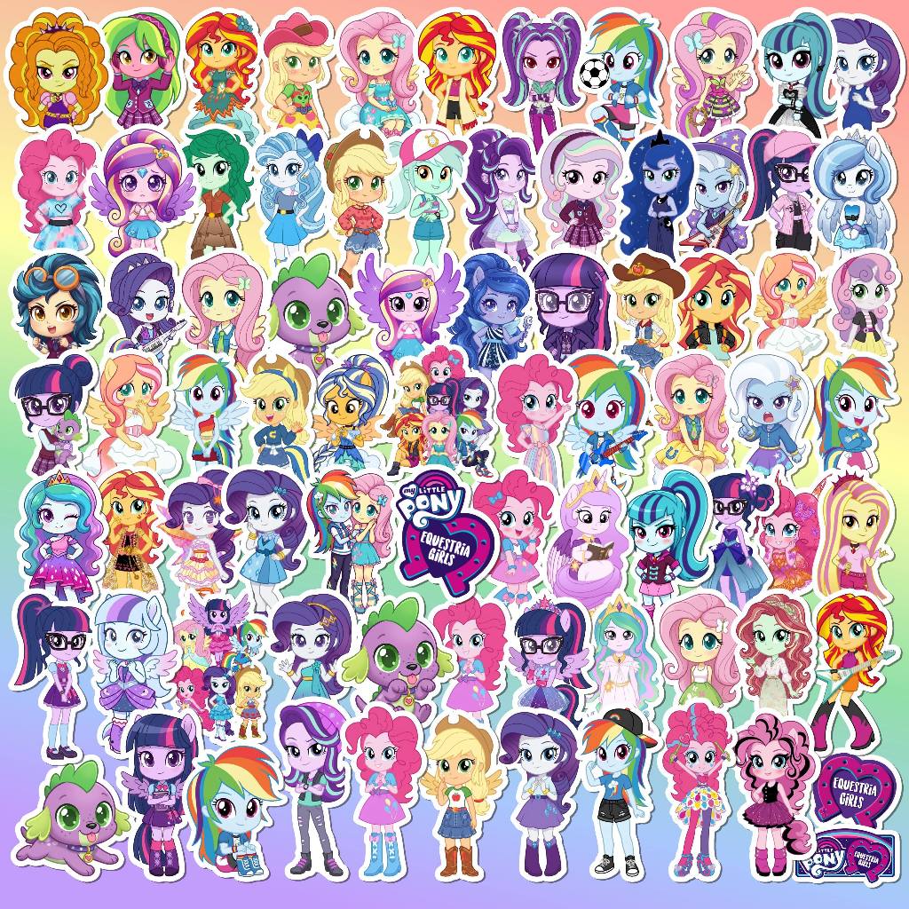 Equestria  Girls Stickers My Little Pony