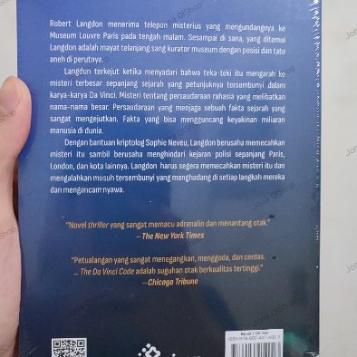 Preloved Novel Dan Brown The Da Vinci