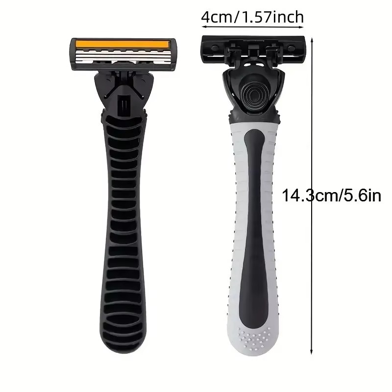 Berbagai Alat Pisau Cukur Cukuran Pencukur Manual Kumis Jenggot Garuk Bulu Kaki Ketiak Pria Wanita Set Gagang Free Refill Isi 6 Ulang Tajam Strip Pelicin Pelumas Aloe Vera Kulit Sensitif Halus Shaver Razor 6 7 Mata Pisau Yukinawa Orlee 3 4 Lapis Layer
