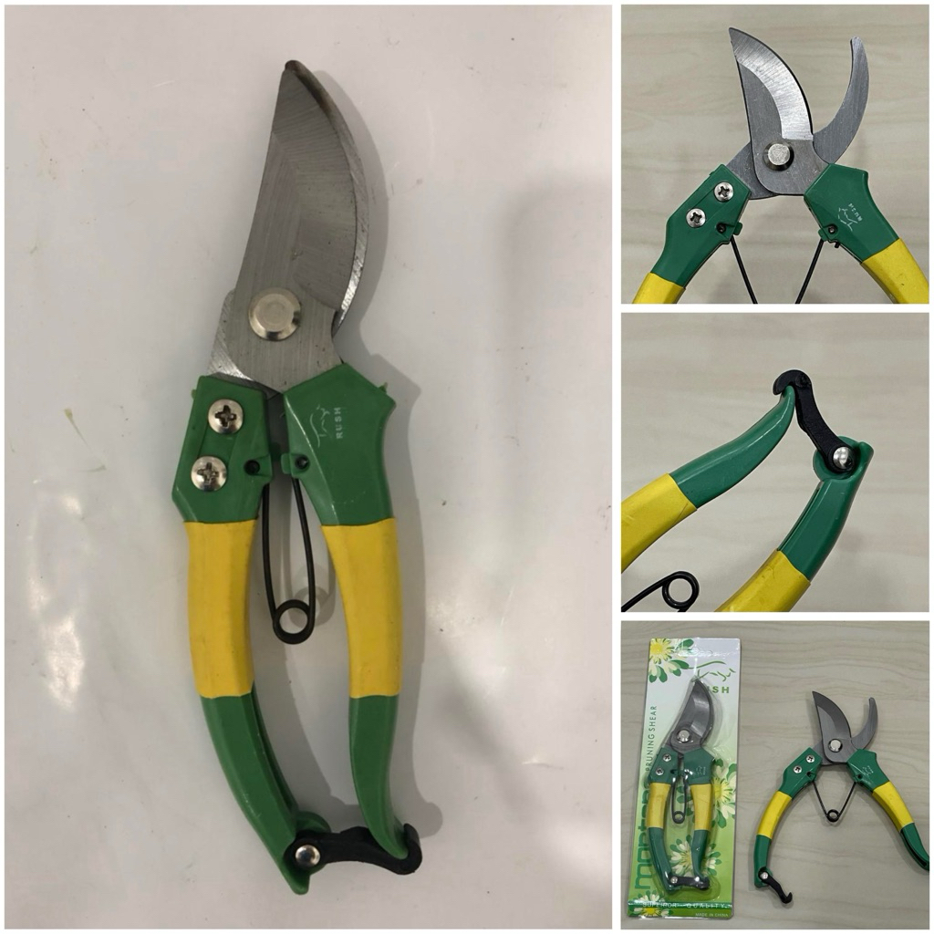 RUSH Gunting dahan 8” inci gunting bunga 8” gunting ranting dahan gunting jeruk 8 inci SCISSORS BUN 