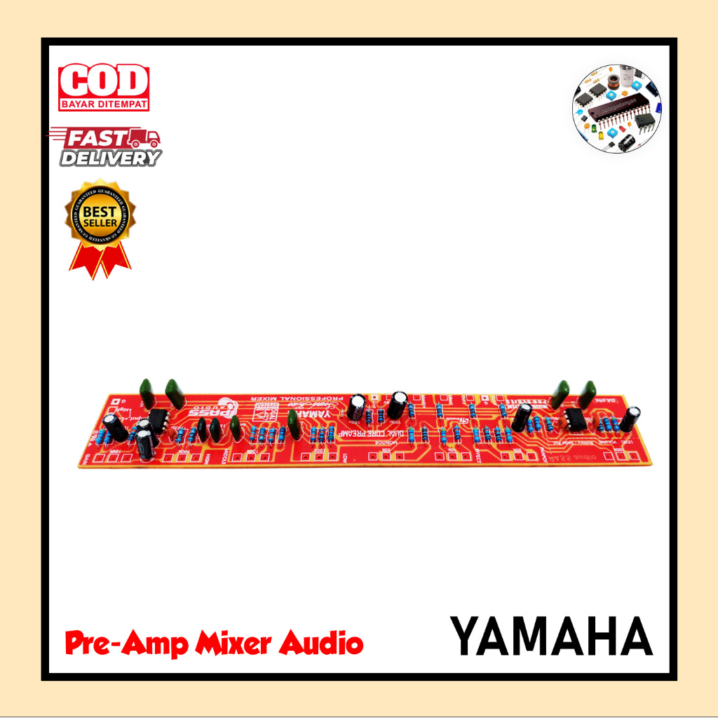 Kit Amp Mixer Audio Yamaha
