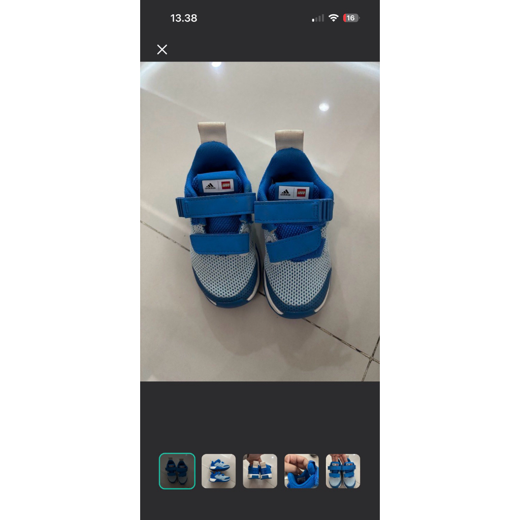 preloved adidas lego