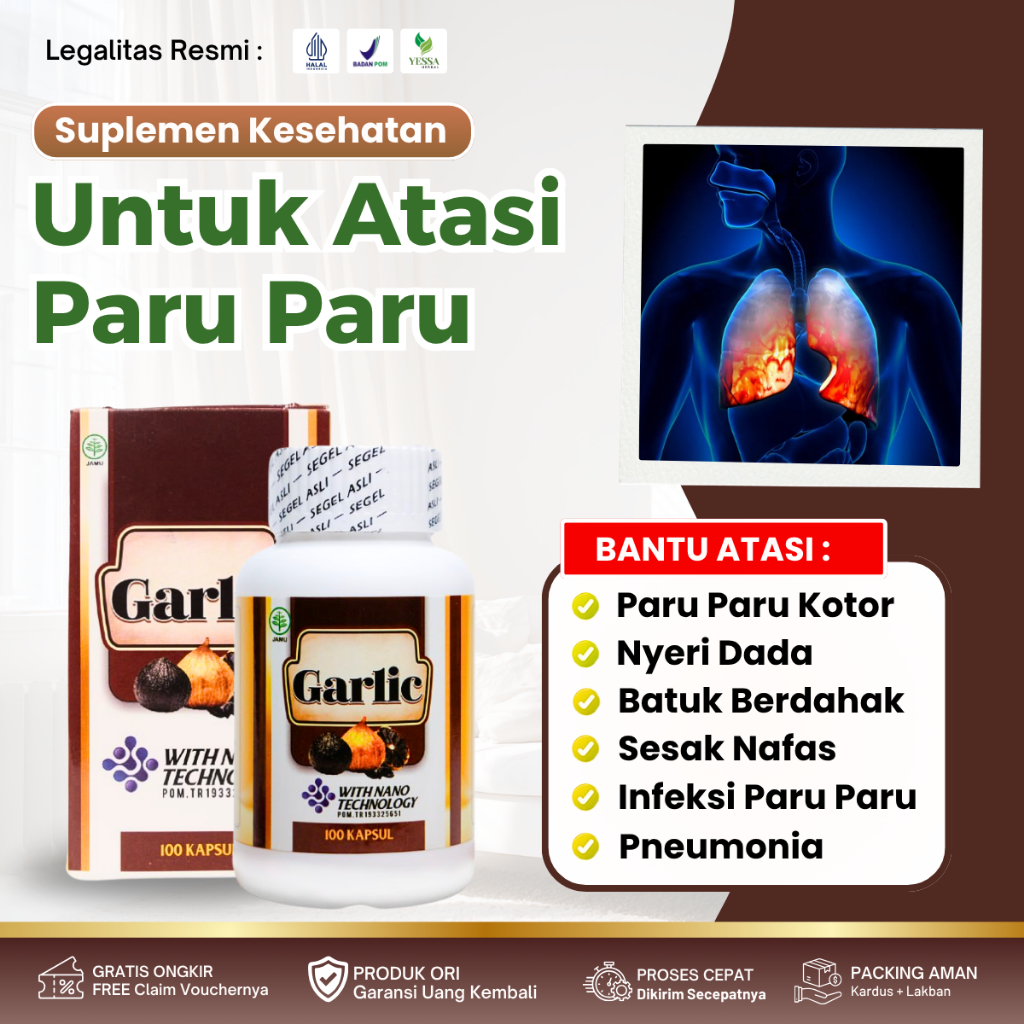 Obat Paru Paru, Paru Paru Basah, Batuk Berdahak, Infeksi Paru Paru, Nyeri Dada, Paru Paru Kotor, Bro