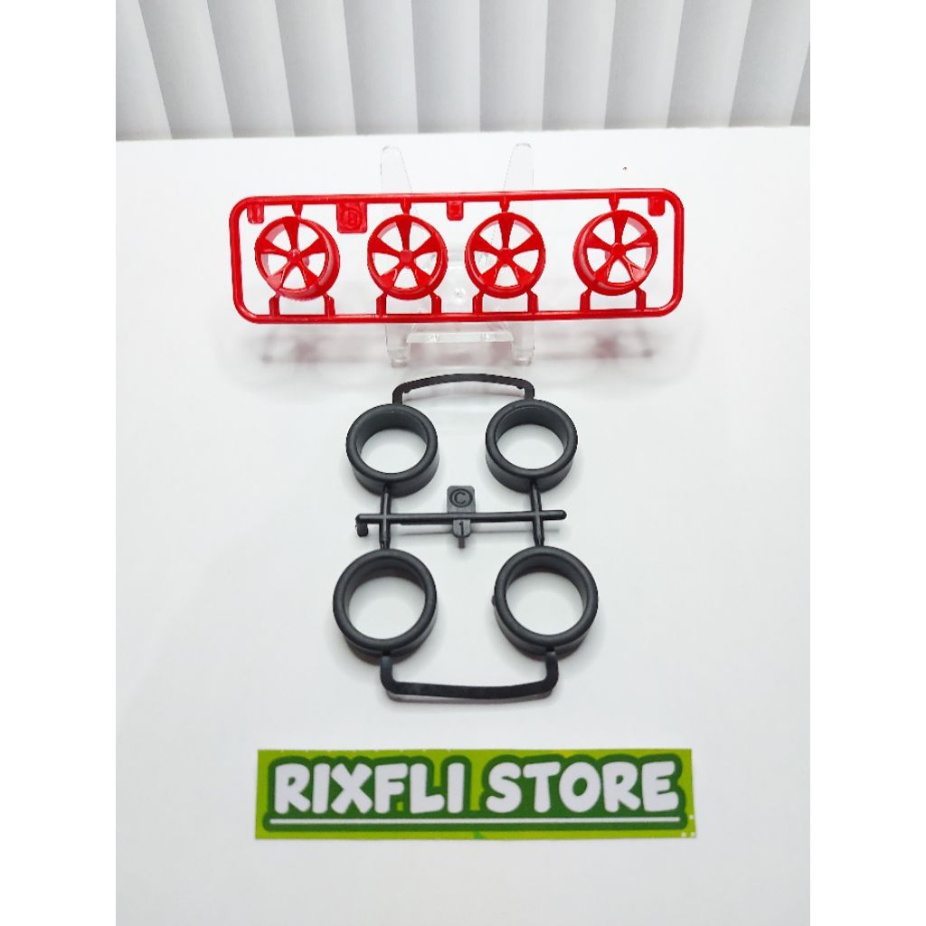 Velg dan Ban Tamiya KIT DAXING Series BEAK STINGER G Ukuran MEDIUM Part Copotan KIT DAXING