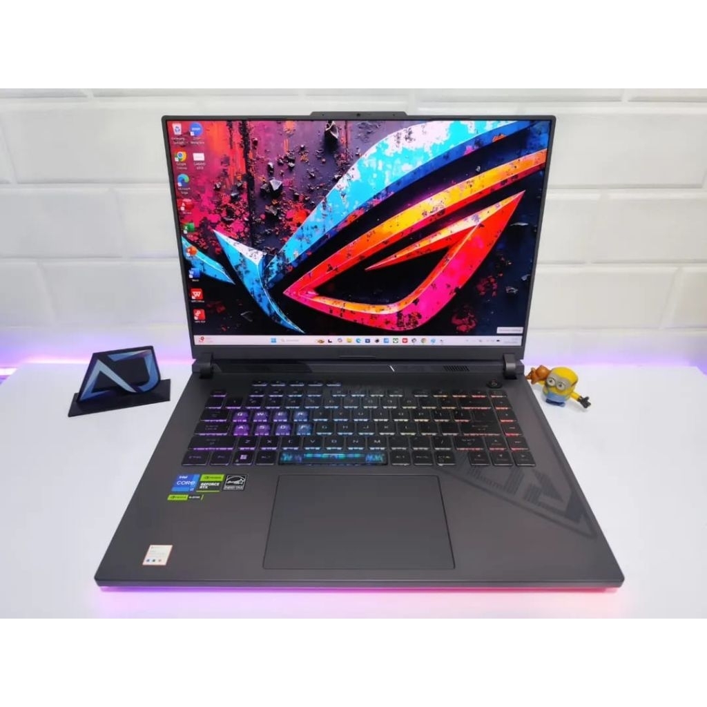 laptop Asus ROG  Gaming Intel Core i7 Gen 13 Dual VgA RTX 4050 Ram 16GB, SSD 512GB