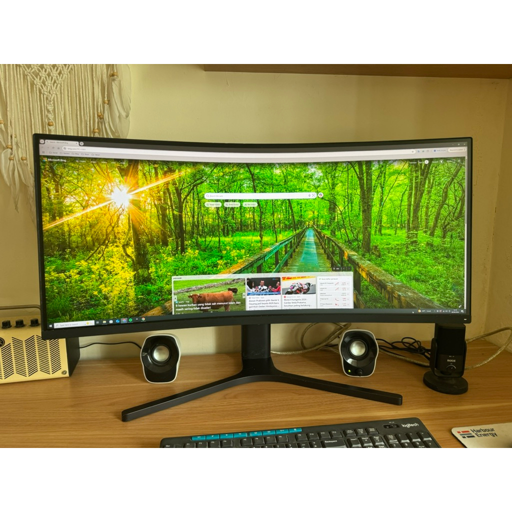 xiaomi monitor curved screen 34 inch 144hz