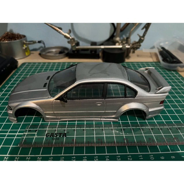 body mini rc 1/24 BMW M3 E36 bekas