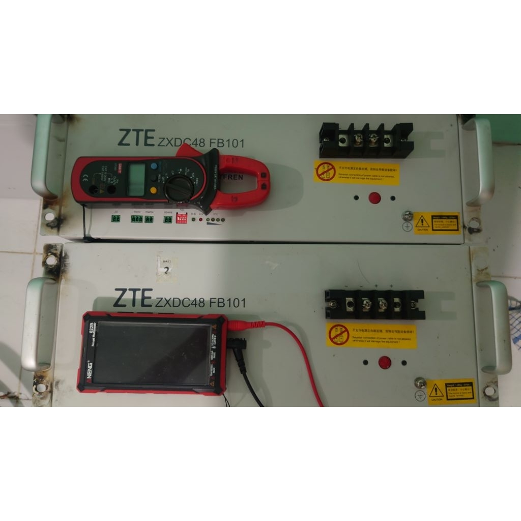 ZTE ZXDC48-FB101 dan ZTE ZXDC48-FB100C1 Second BMS normal