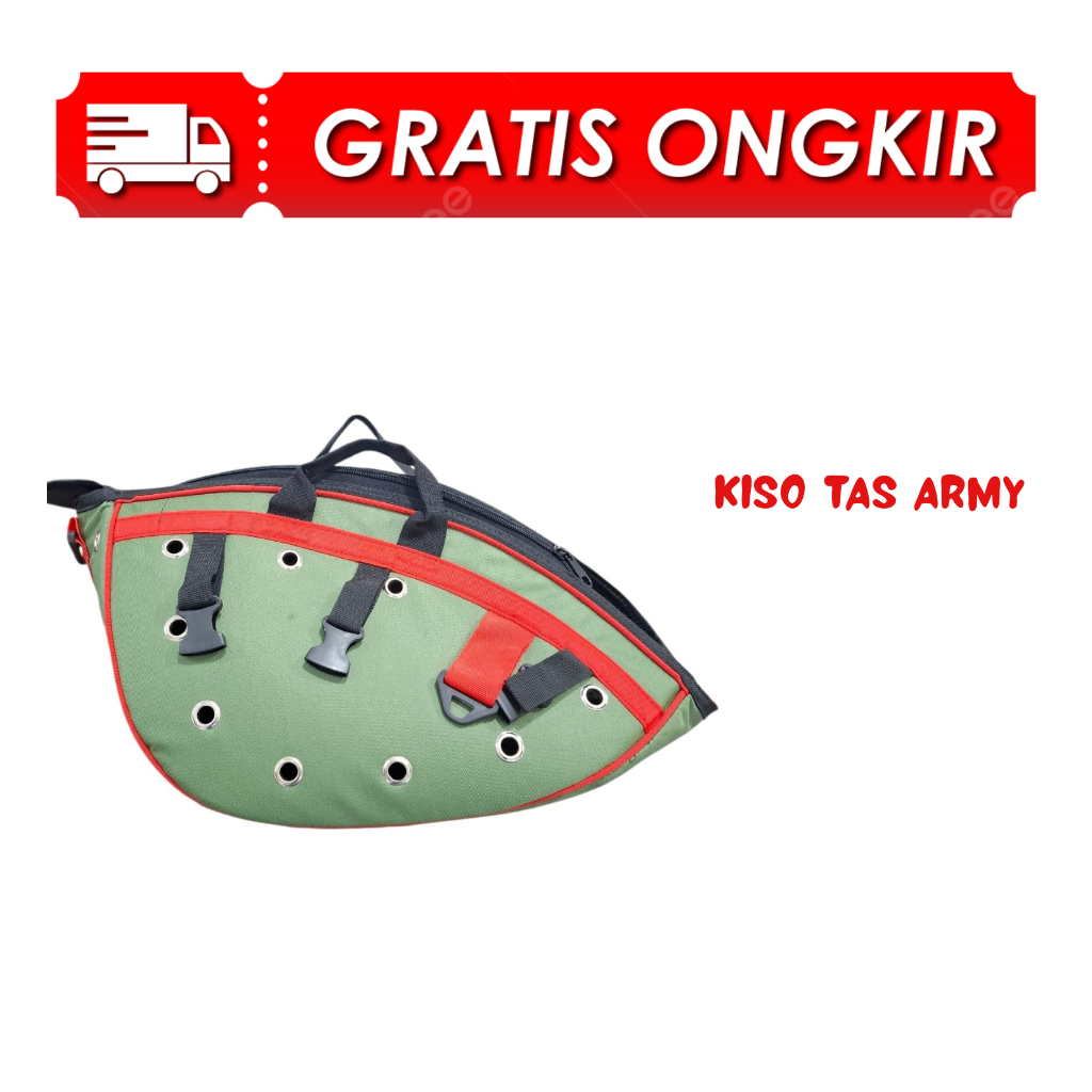 TAS KISO ARMY - tas kiso ayam