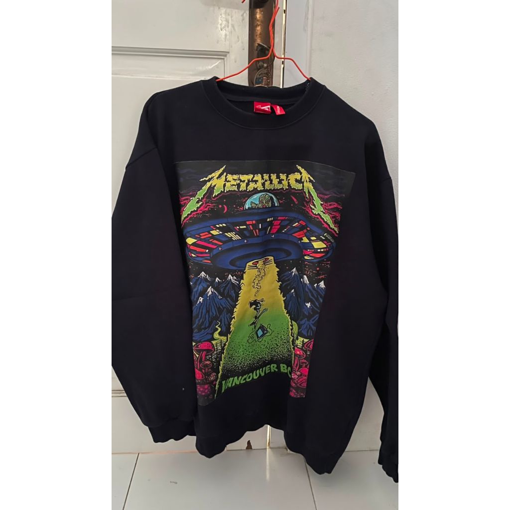 CREWNECK METALICA DARK NAVY PRELOVED