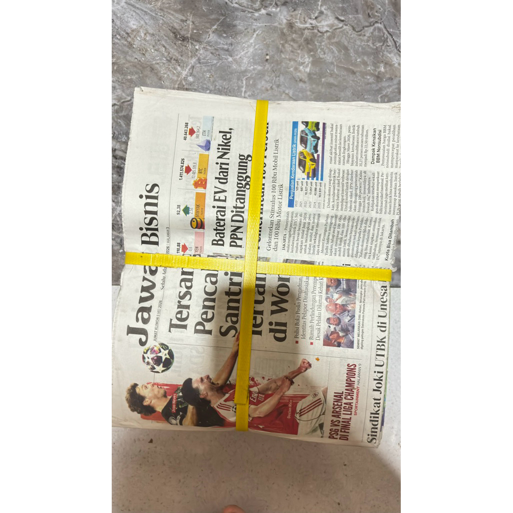 Koran baru salah cetak
