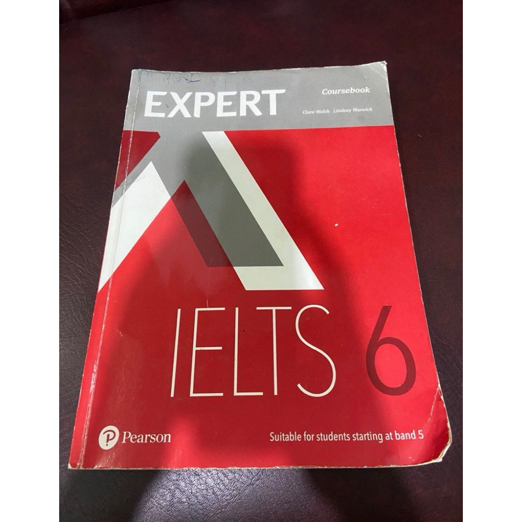 Buku IELTS 6 Expert Course Book Pearson My English Lab Preloved Like New