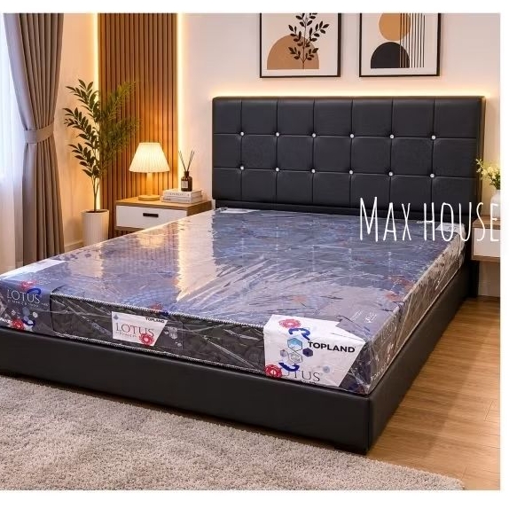 Kasur Bedset Busa Rebonded Lotus 160cm / Bedset Kasur Central Lotus 160 cm /  Mattras Rebounded Lotu