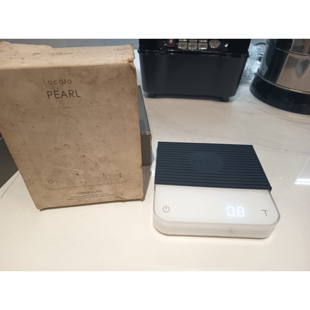 Acaia Pearl White Scale Second