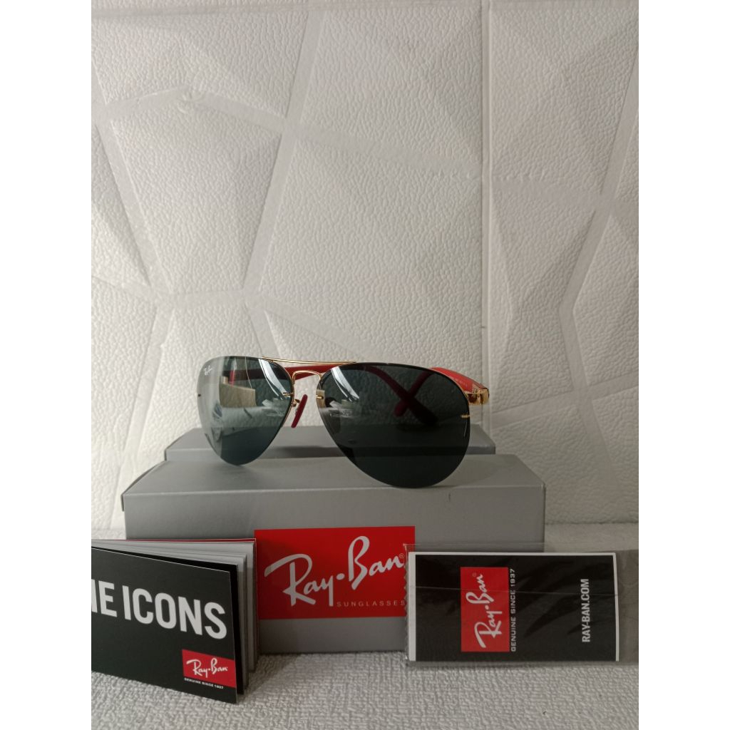 Kacamata Rayban Pilot RB3460M 008/71  Gren Clasic Original