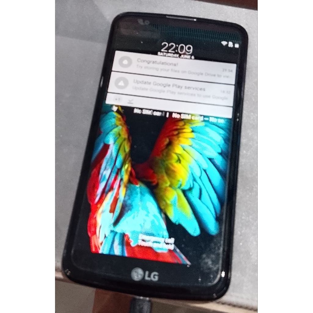 LG k10 LTE second no minus lancar