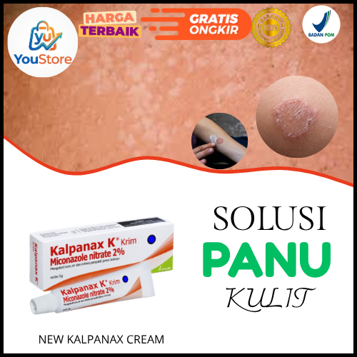 Kalpanak Cream 5 Gr Salep Panu Paling Ampuh dan Paling Cepat - Obat Panu Paling Ampuh 100 Obat Gatal