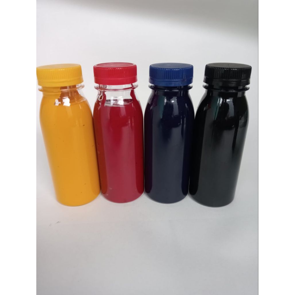 Cat Minyak Layangan/DLL 100% Asli Tinta Cemani Toka - 4 Warna Hitam/Merah/Biru/Kuning Cat Minyak