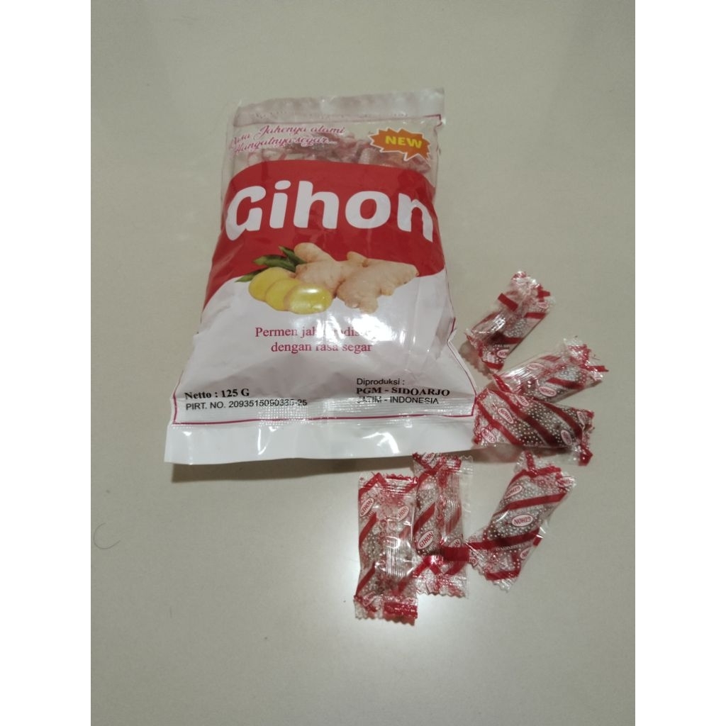 Gihon Permen Jahe Tradisional 125g