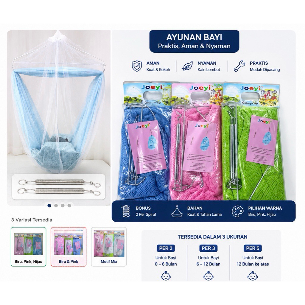 AYUNAN BAYI PER 2 / AYUNAN BAYI PER 3 / AYUNAN BAYI PER 5 / AYUNAN BAYI BAGUS / AYUNAN BAYI KUAT