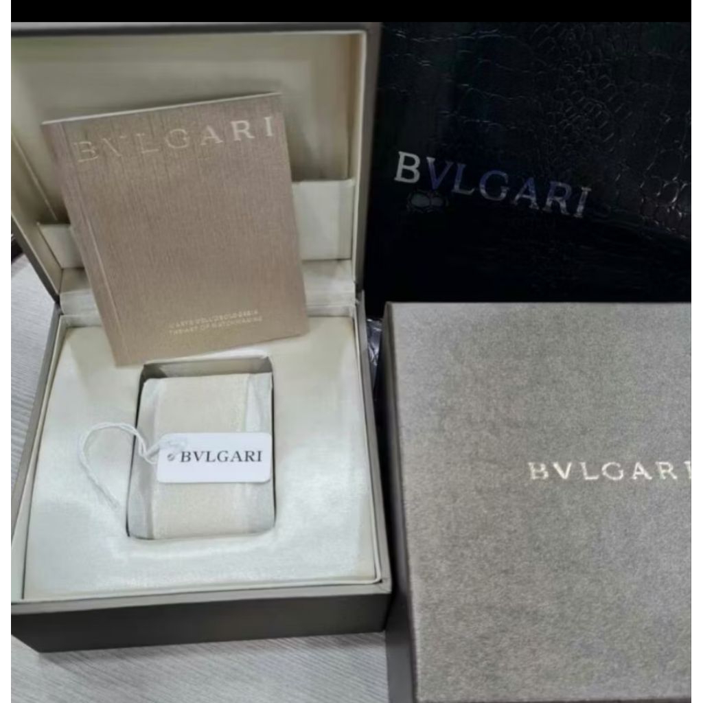 Kotak jam tangan Bulgari fullset original