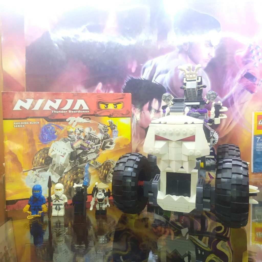 brick bela Ninjago Skull truck pillot limited edition (baca deskripsi)