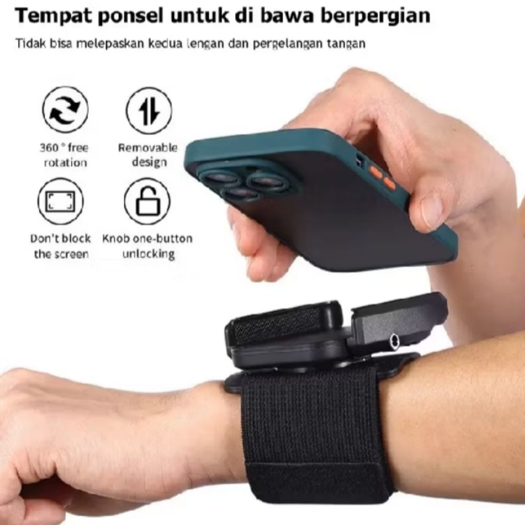NEW  HOLDER HP TANGAN / LENGAN OLAH RAGA