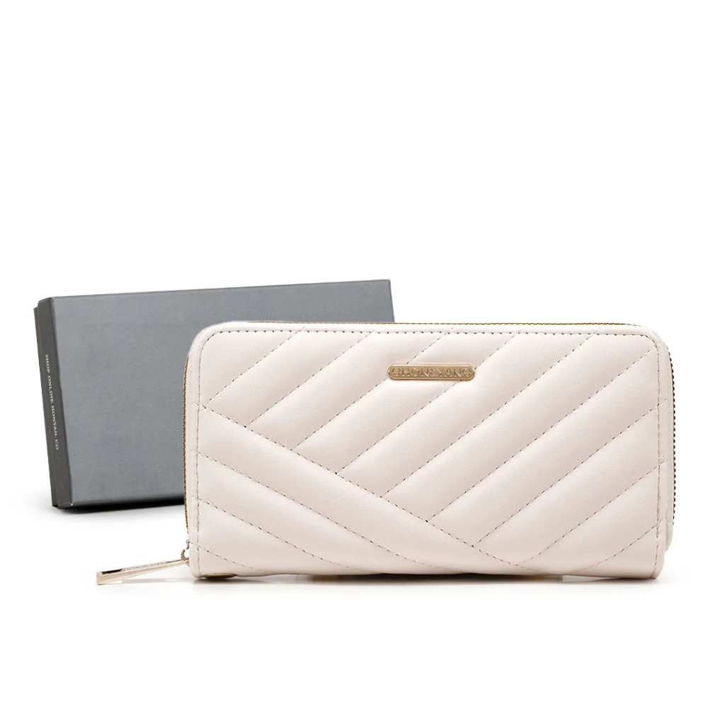 [Brand New] Dompet "Hon Yan" Cream