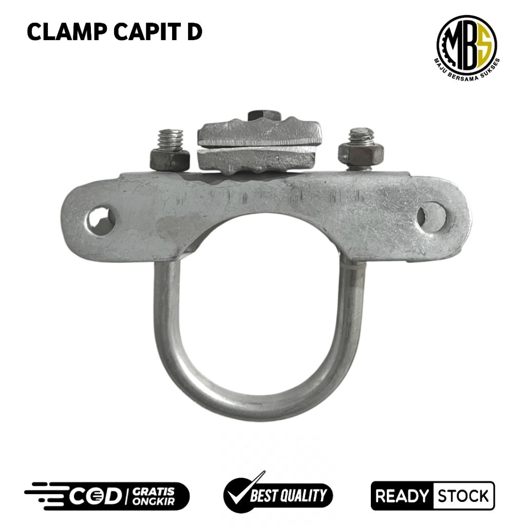 Clamp Capit D - Suspension Capit - Klem Capit - Clamp D - Klem Tiang - Hrwl - Fiber Optik - Kabel Ad