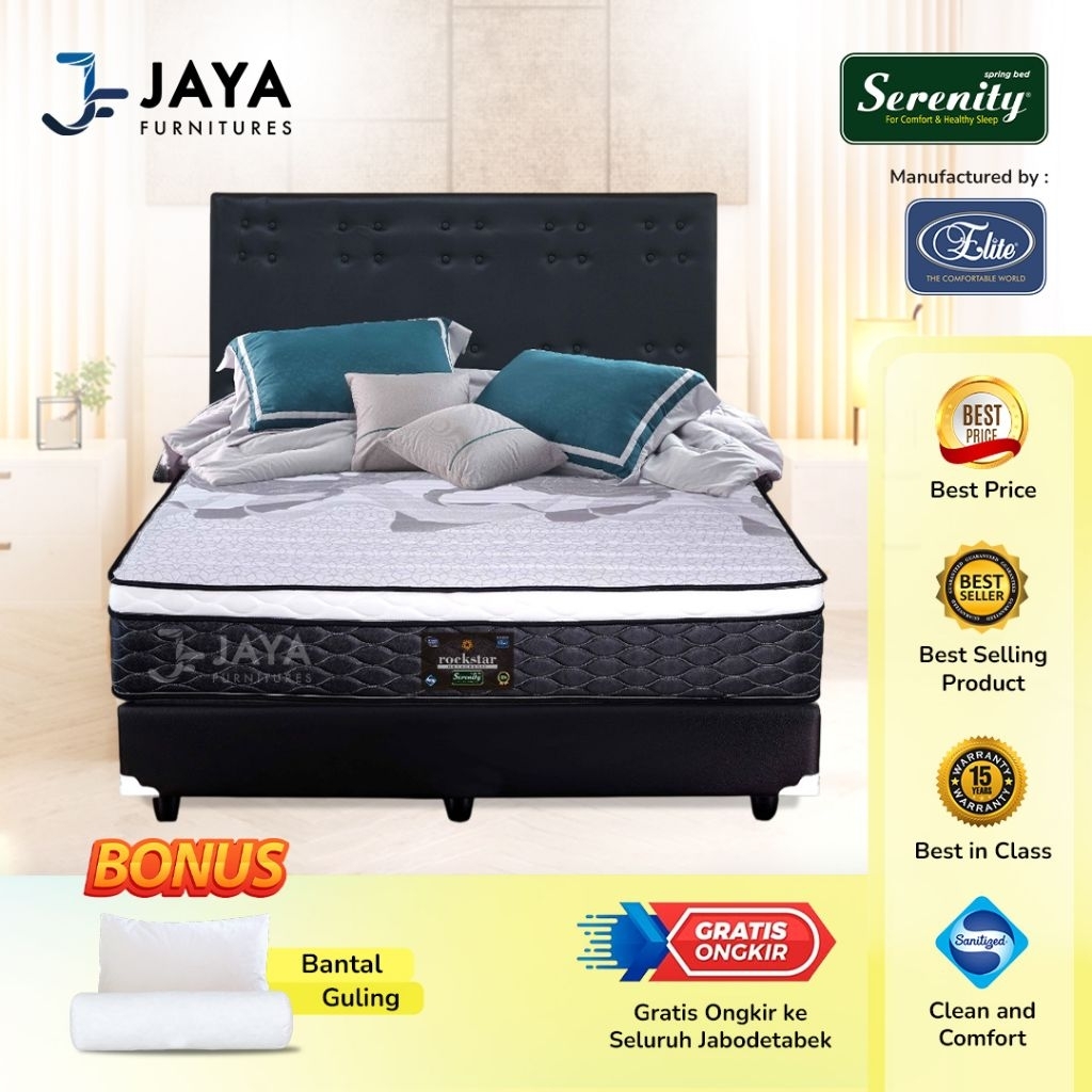 ELITE SERENITY ROCKSTAR || Full Set ELITE SERENITY ROCKSTAR || Matras Only ELITE SERENITY ROCKSTAR