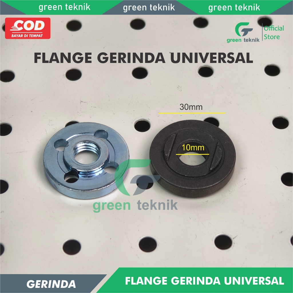 Flange Gerinda Set Nut Mur Pengunci Mata Gerinda Universal