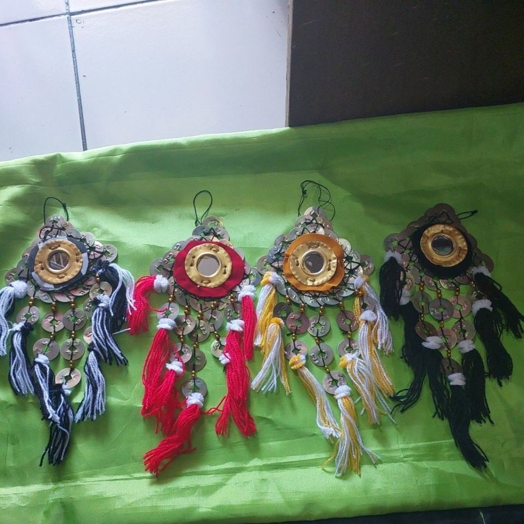 tamiang kodok pis bolong diameter 12 cm.harga perpcs