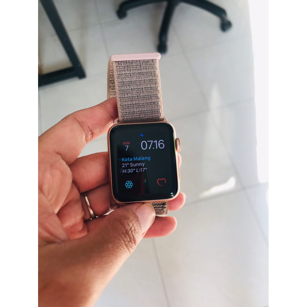 Apple iwatch series3 42mm pink sand preloved second