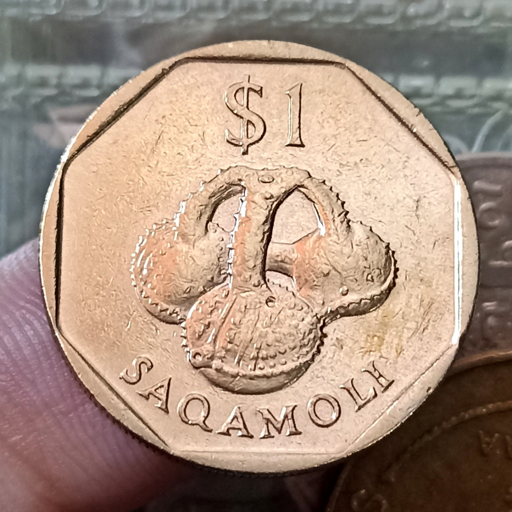 Koin Kuno Fiji 1 Dollar - Elizabeth II