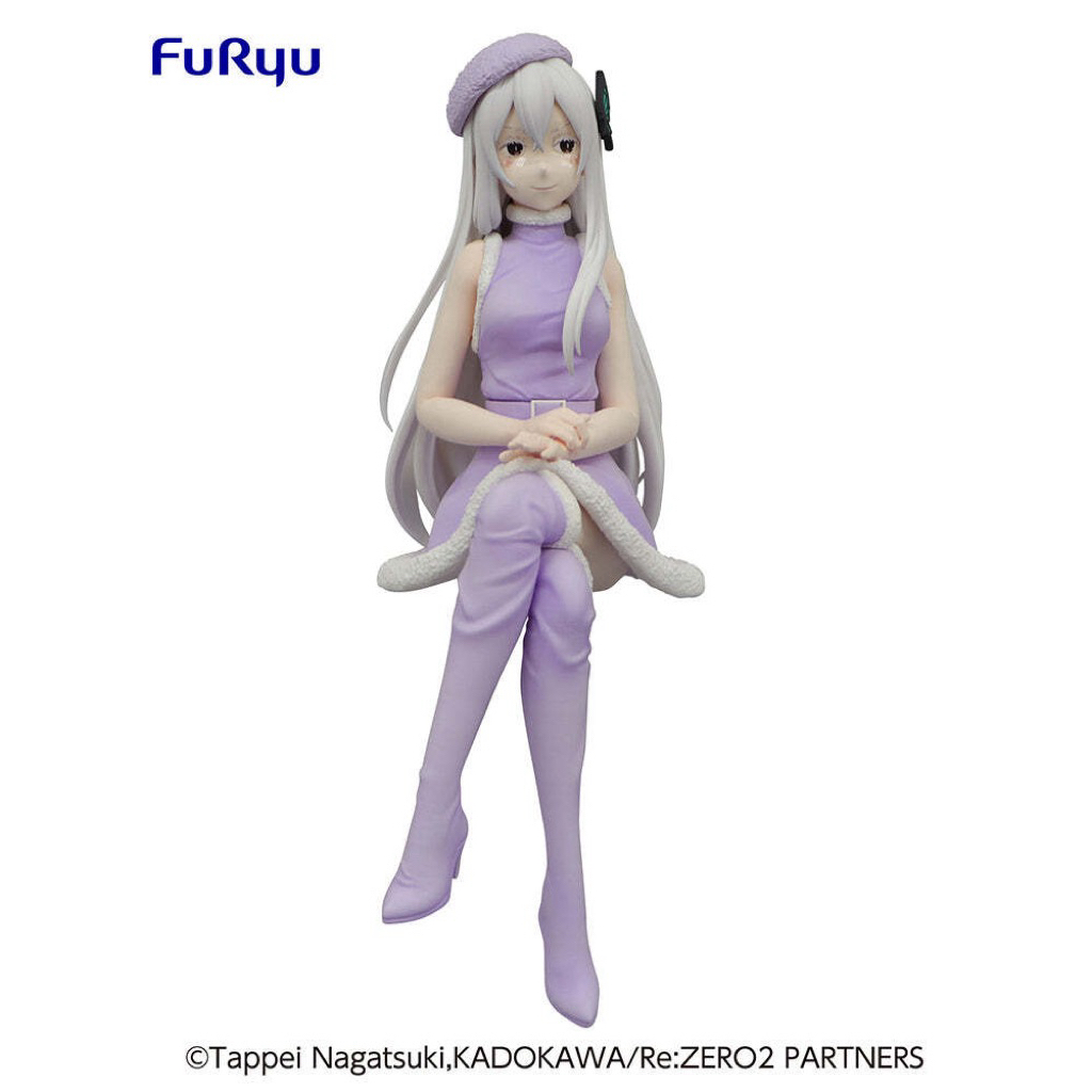 FuRyu "Snow Princess" version of the Echidna Noodle Stopper Figure echidna rezero furyu