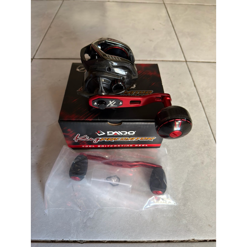 reel daido king predator 400 xl handel kiri,oh,bc,bekas baik
