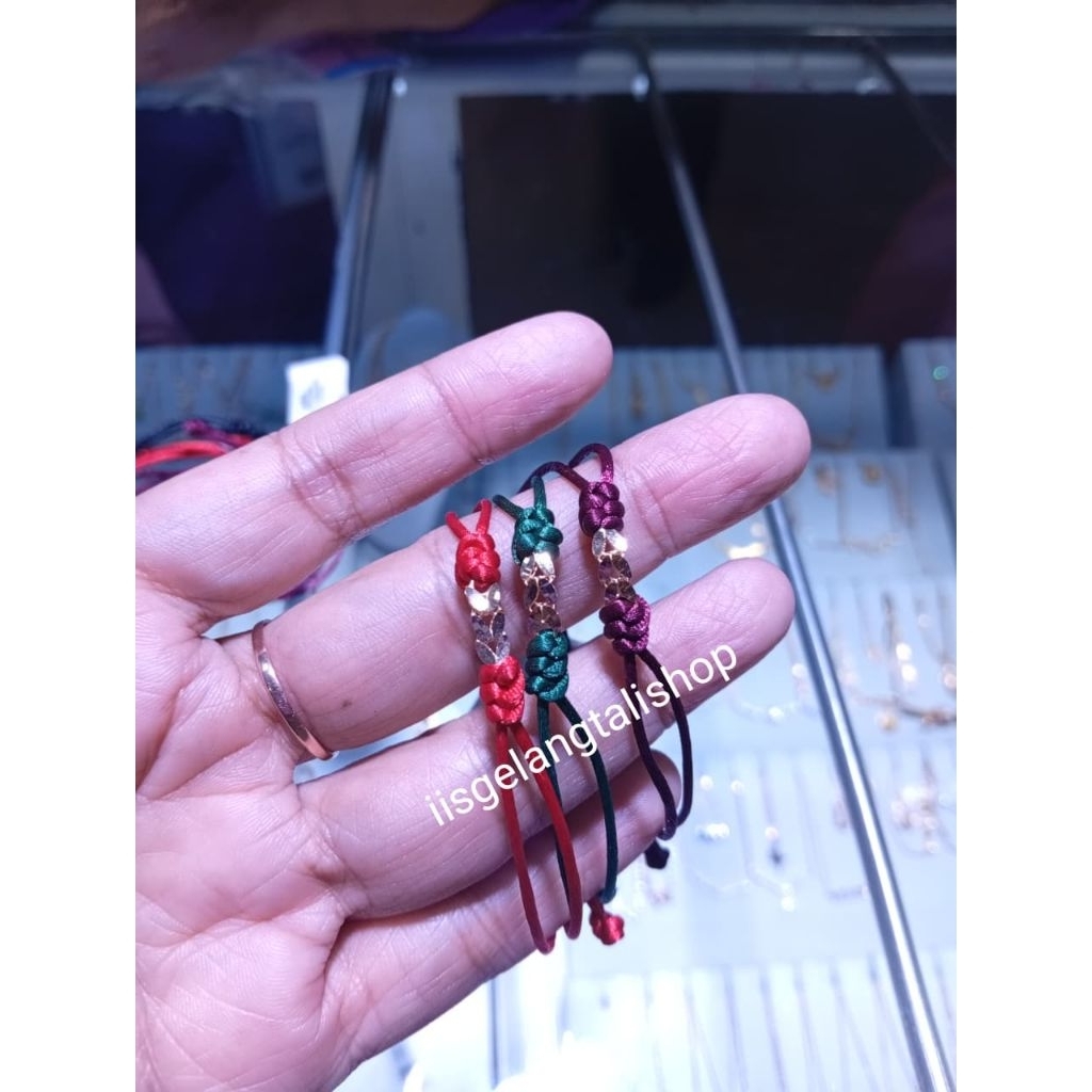 Gelang Tali Emas Daun 0,2gram Semar Nusantara