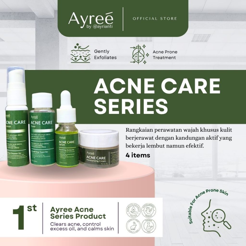 Acne Care Series Ayree by Ayrianti