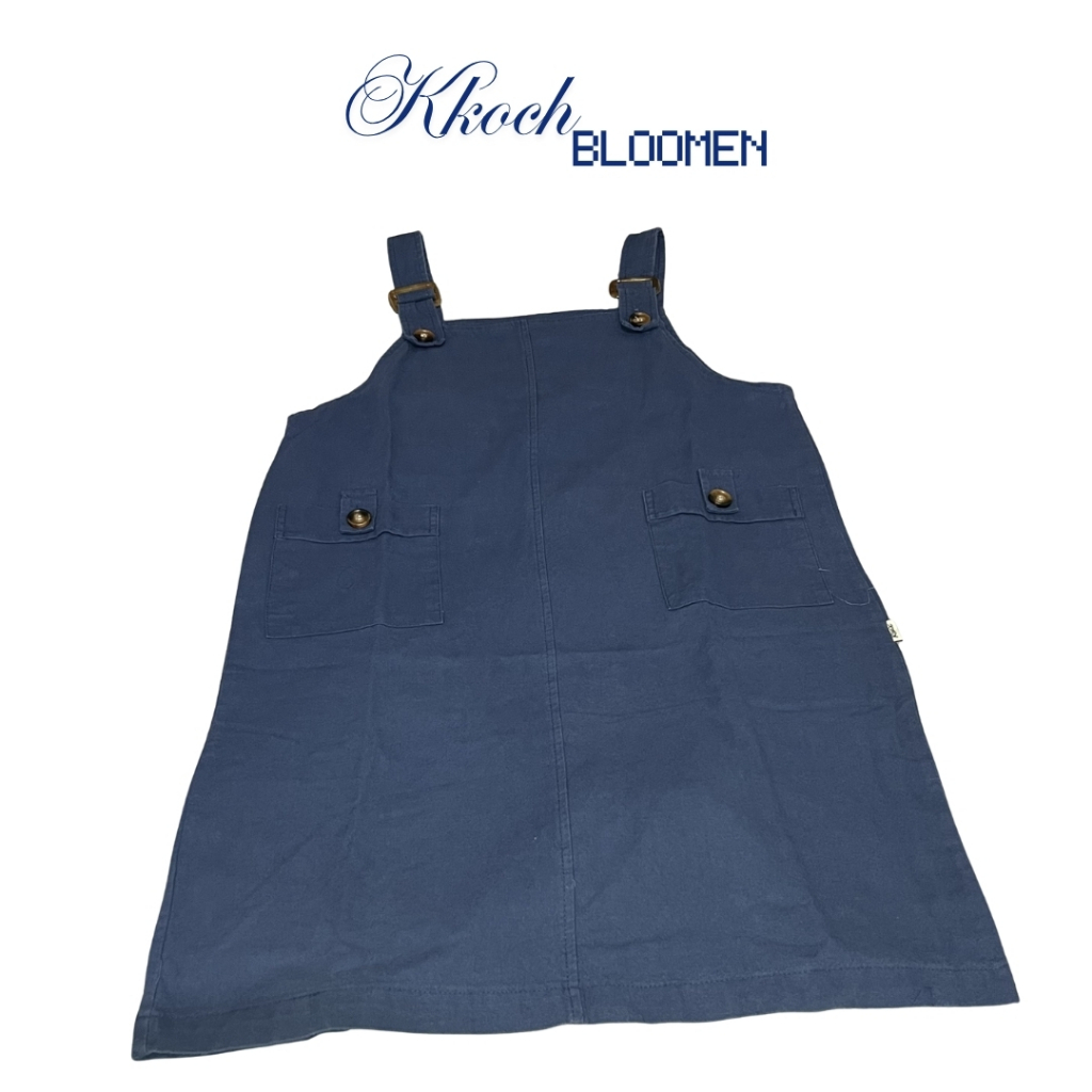 [pre-loved] Remix Jeans, Denim Dress/overall, y2k style (Lingkar dada: 92cm, Lingkar Lengan: -cm, Pa