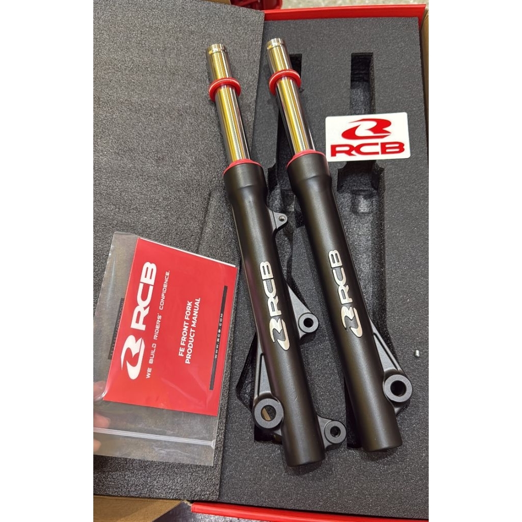 SHOK DEPAN RCB ORIGINAL MX KING MXK / VARIO 125 150 / SUPRA GTR FRONT FORK Y15 ZR EXCITER SNIPER Y16